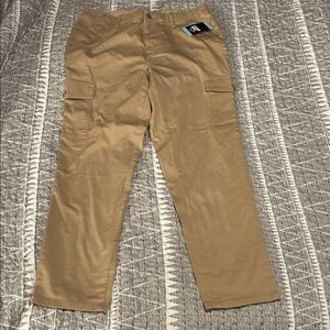 Lands' End Women’s 10 Khaki Cargo Pants